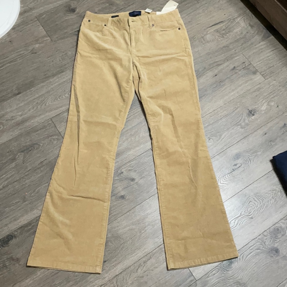 NWT Talbot corduroyed Tan Pants